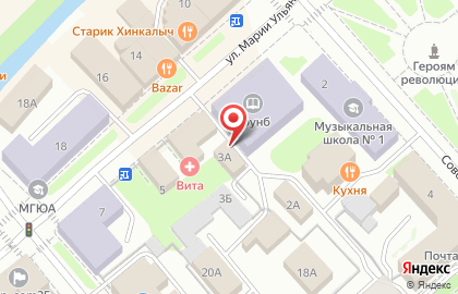 СВТ-компьютерные технологии на улице Марии Ульяновой на карте