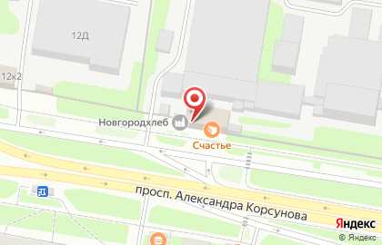 Горячий хлеб, ОАО Новгородхлеб на карте
