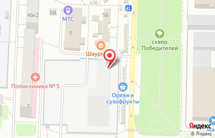 Компания Мастер плюс в Свердловском районе на карте